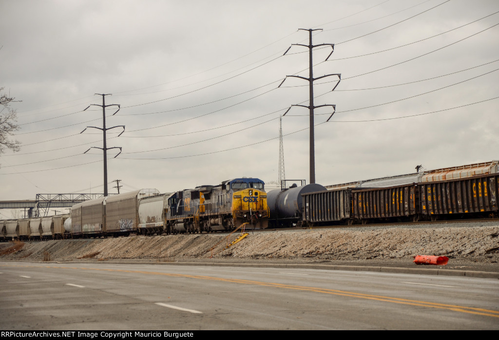 CSX Train in the yard